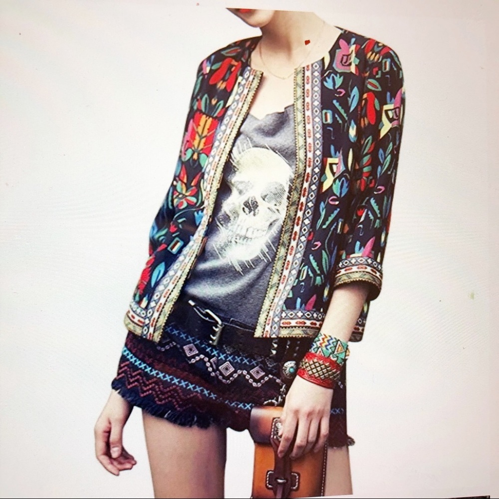 NWT- Aztec Print Jacket - Picture 1 of 6